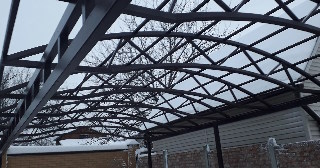 Монтаж навесов Краснокамск, цена от 2434 руб.